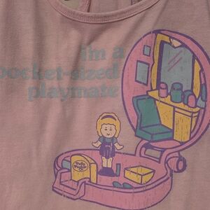 Pink Graphic Tank Top